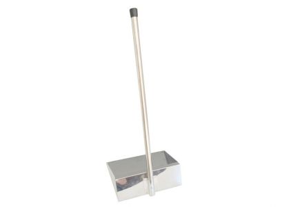 Ky hốt rác cán dài inox