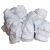 Vải lau cotton trắng không may
