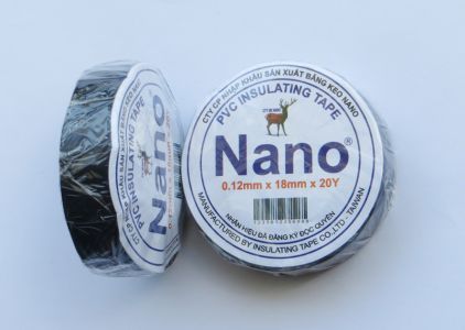 Băng keo điện Nano 20Y đen