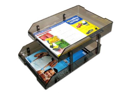 Khay hồ sơ mica Xukiva 3 tầng 169