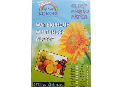 Giấy in ảnh 50 tờ/xấp 2 mặt