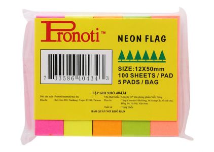 Giấy note 5 màu giấy pronoti 45691
