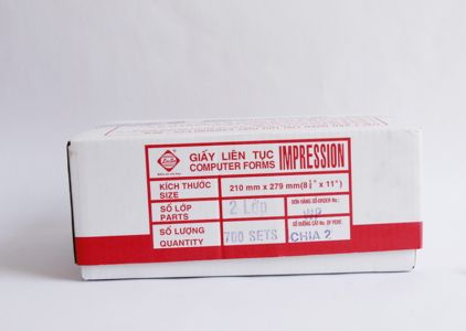Giấy vi tính Liên Sơn 210x279 2 liên (TH)