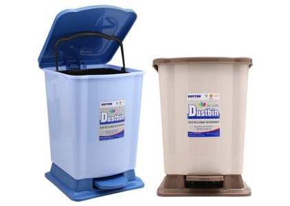 Thùng rác đạp Duy Tân