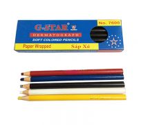 Bút sáp chì màu đen vỏ xé G-Star No.7600